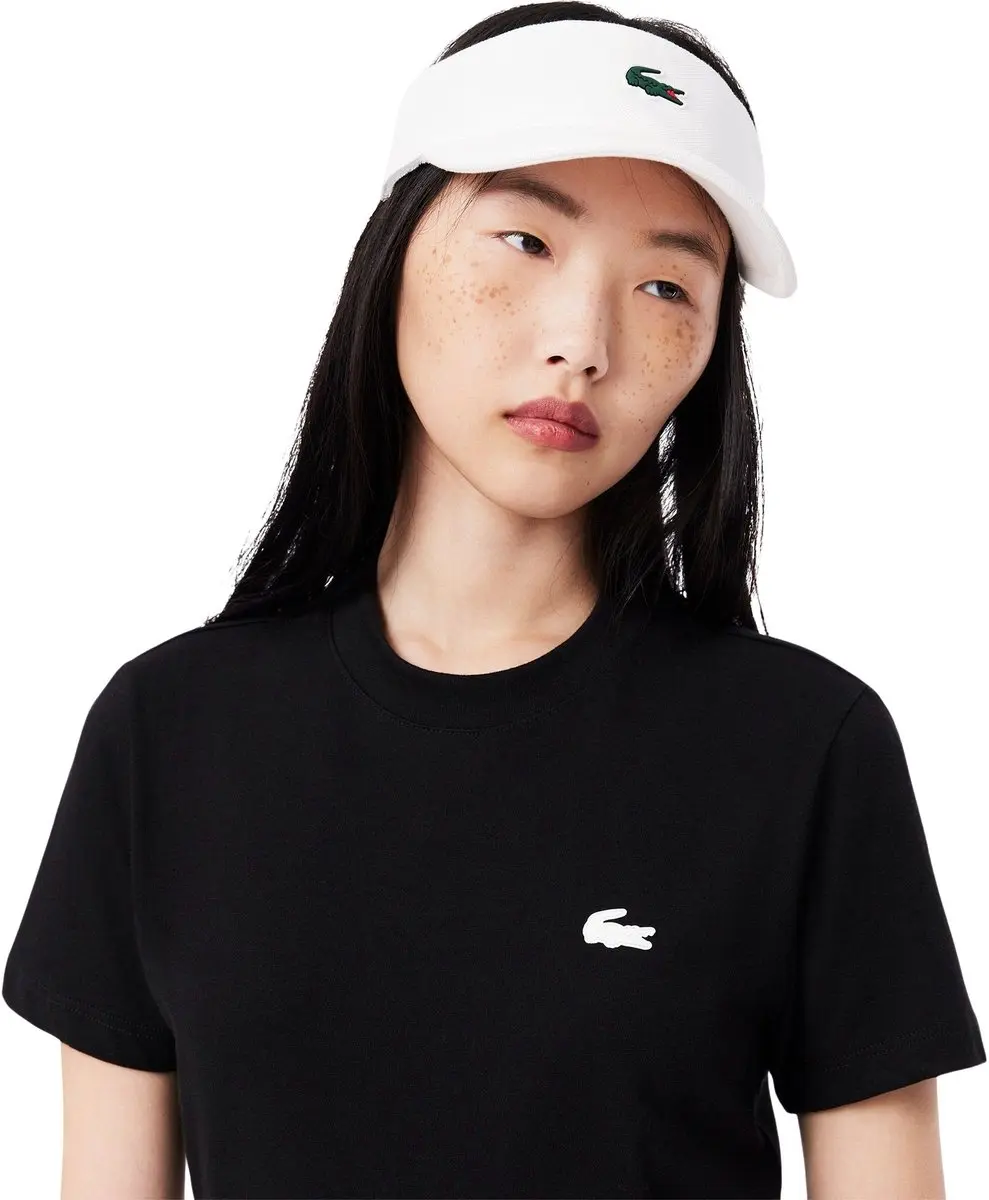 Lacoste Ultra Dry T-shirt TF9246-031 - Vrouwen 36 - Zwart - afbeelding 4 van 6