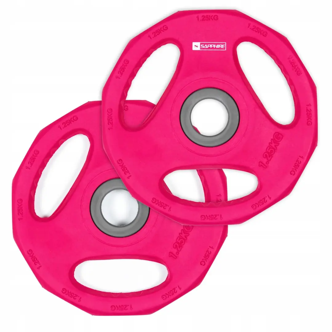 2x 1,25kg Halteringsschijven voor Fitness