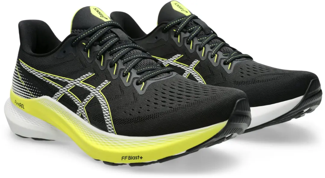 ASICS Gel-Pursue 10 Heren hardloopschoenen 40.5 - Zwart/Wit - afbeelding 4 van 6