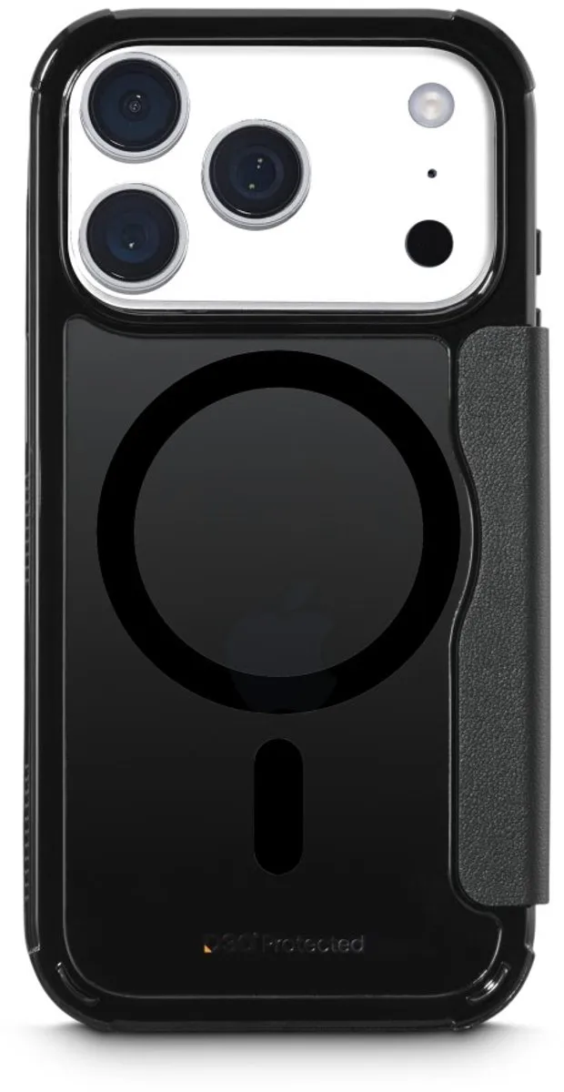 Hama Hoesje iPhone 17 Pro Extreme Protect Booklet - 2 Stuks - Zwart - MPN 00232403
