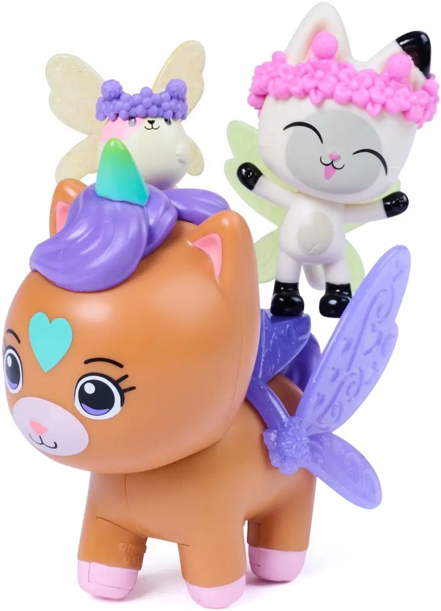 Spin Master Gabby's Dollhouse Fairylandia Pandy Paws & Kico - 3 Figuren - afbeelding 4 van 6