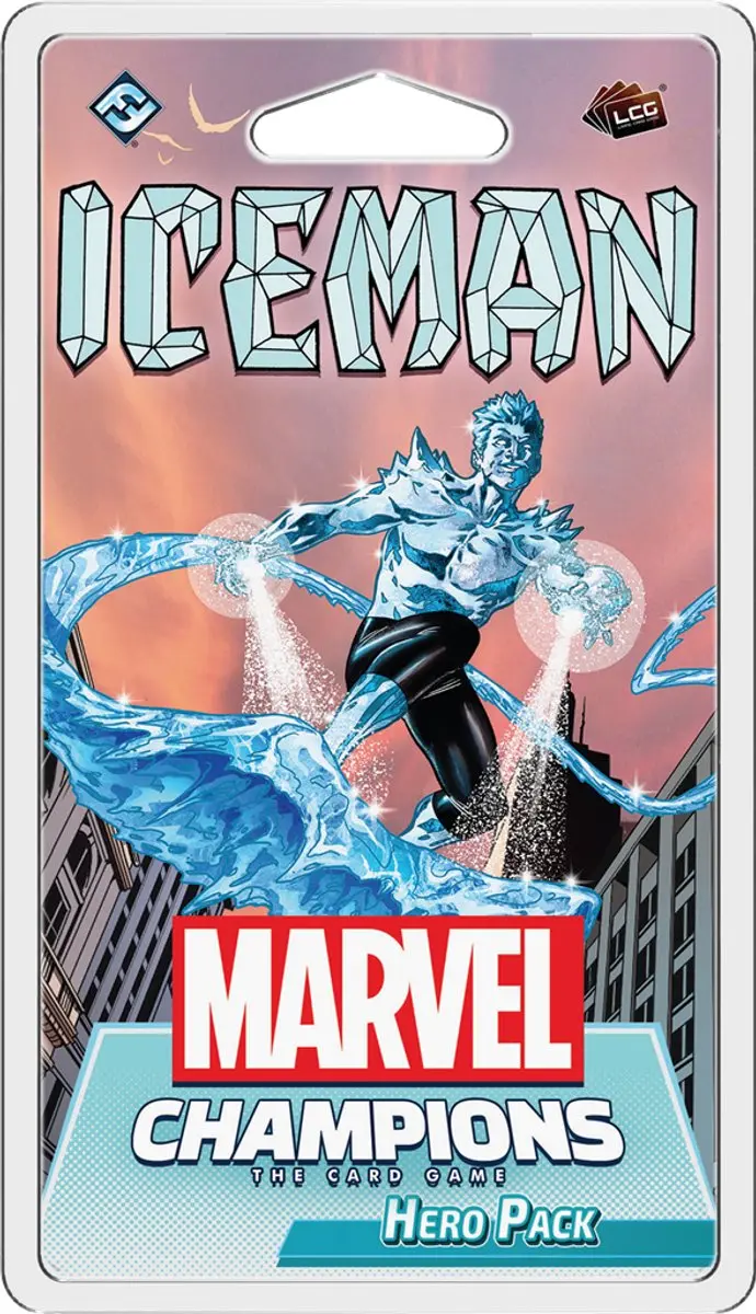 Fantasy Flight Games Marvel Champions Iceman Hero Pack