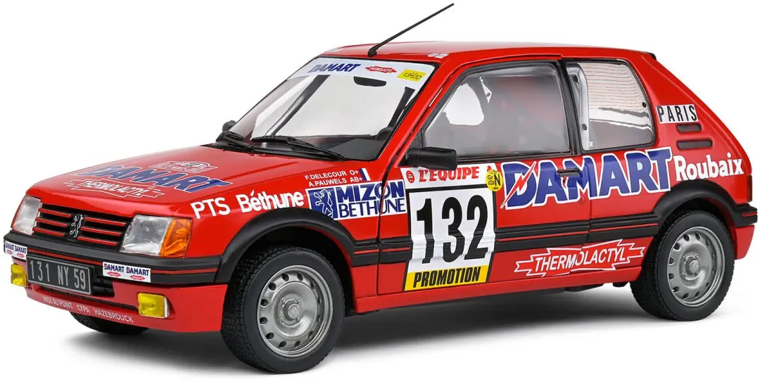Peugeot 205 GTI 1,6L #132 Rallye Monte-Carlo 1986