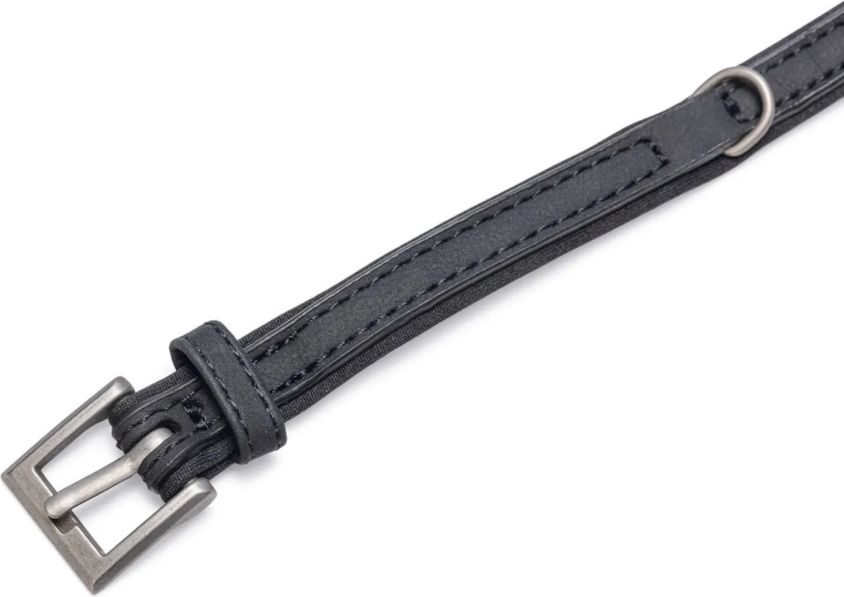 Beeztees Balacron Ax Halsband - Zwart - 21-26cm x 10mm