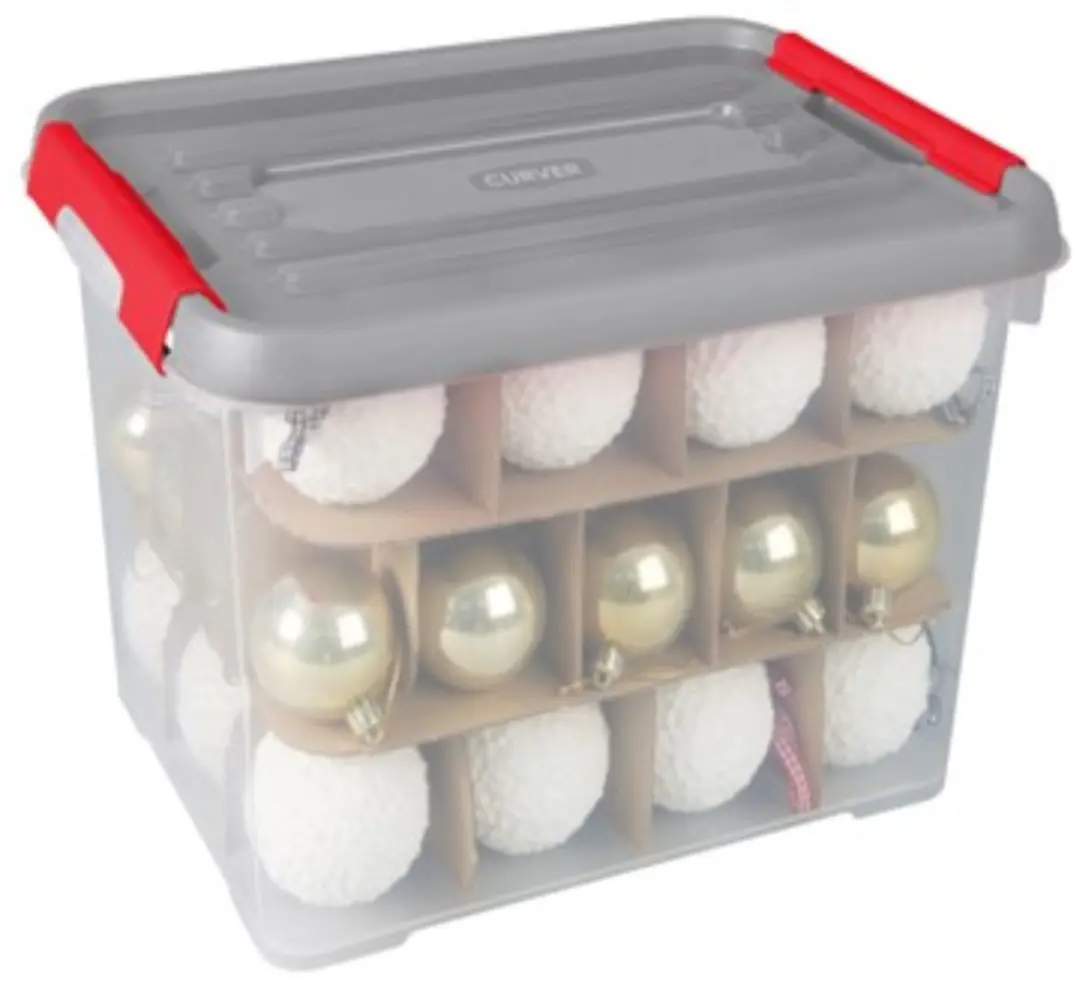 Curver Kerstballen Opbergbox 65L