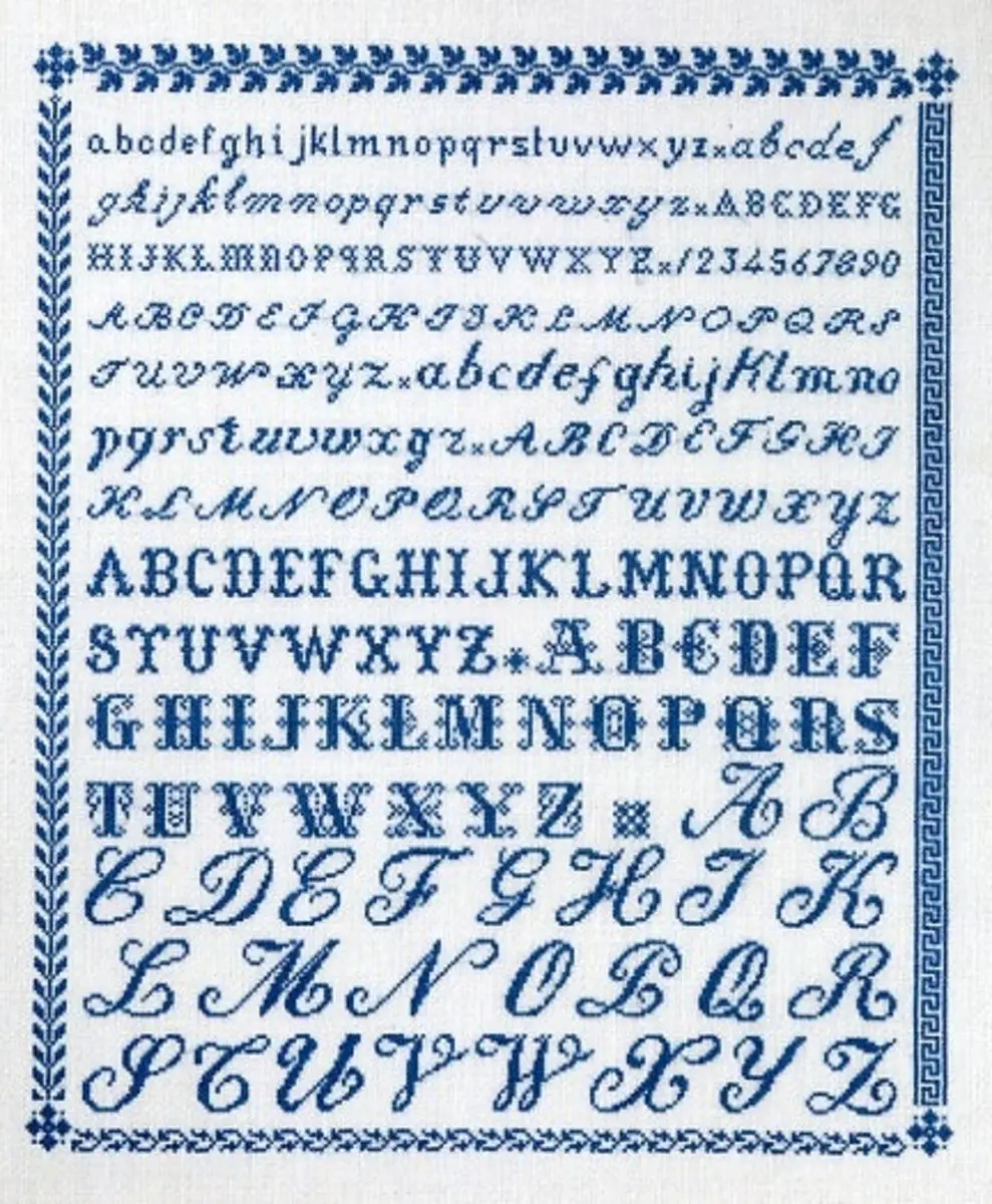 Permin of copenhagen letterlap 2427
