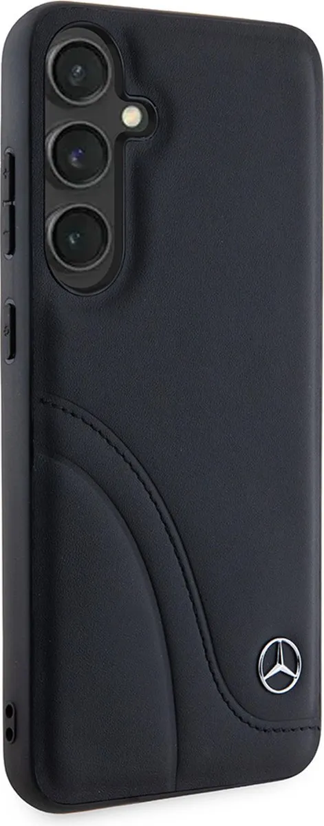 Mercedes-Benz Backcase Hoesje Samsung Galaxy S24 - Effen Zwart