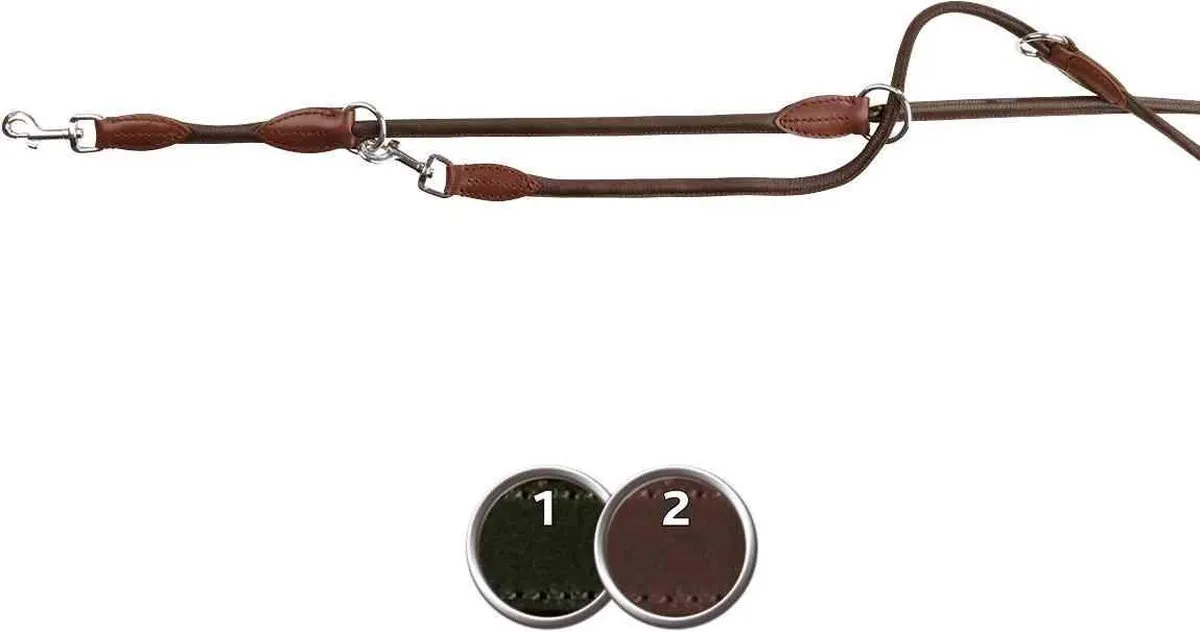 Trixie Active Verstelbare Hondenriem L/XL - Zwart - afbeelding 4 van 6