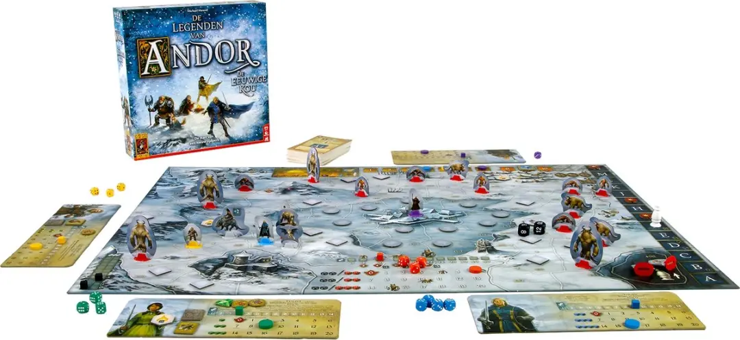 999 Games De Legenden van Andor: De Eeuwige Kou Bordspel - afbeelding 5 van 6
