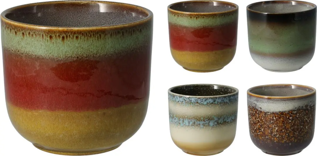 Koopman bloempot porselein 12cm