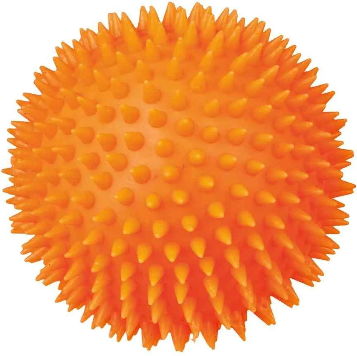 Trixie Egelbal Hondenspeeltje Ø10cm - Oranje - afbeelding 3 van 5