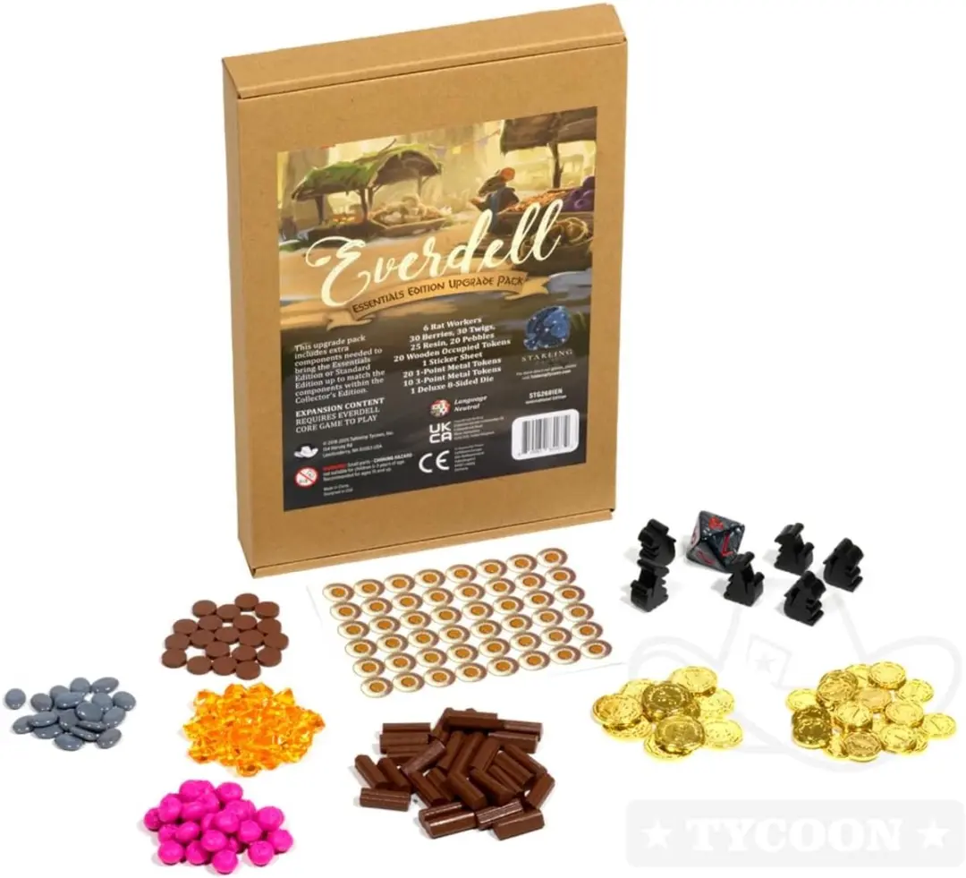 Asmodee Everdell Upgrade Pack bordspel uitbreiding essentials.