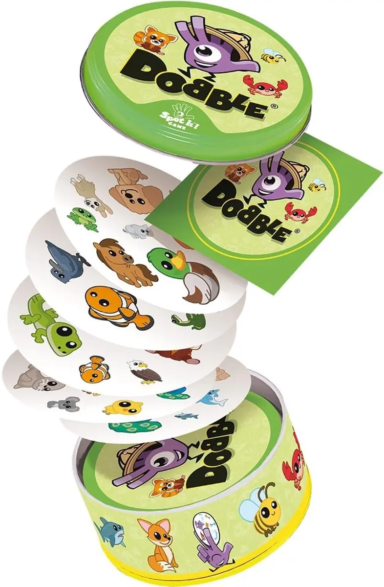 Asmodee Dobble Kids Kaartspel - 2-8 Spelers - afbeelding 2 van 6