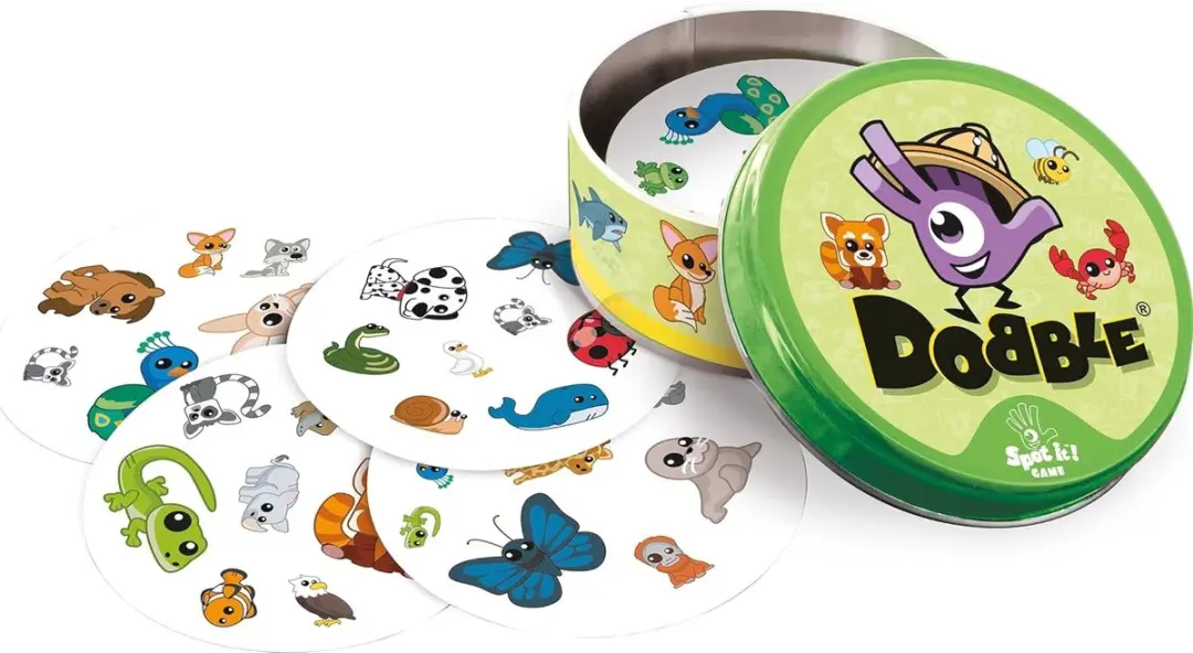 Asmodee Dobble Kids Kaartspel - 2-8 Spelers - afbeelding 4 van 6