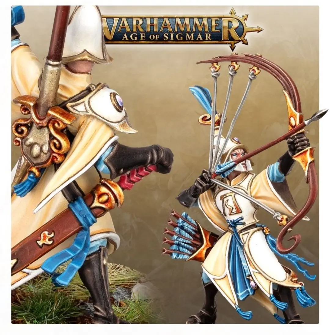 Warhammer Lumineth Vanari Auralan Sentinels 59-delig - afbeelding 5 van 6