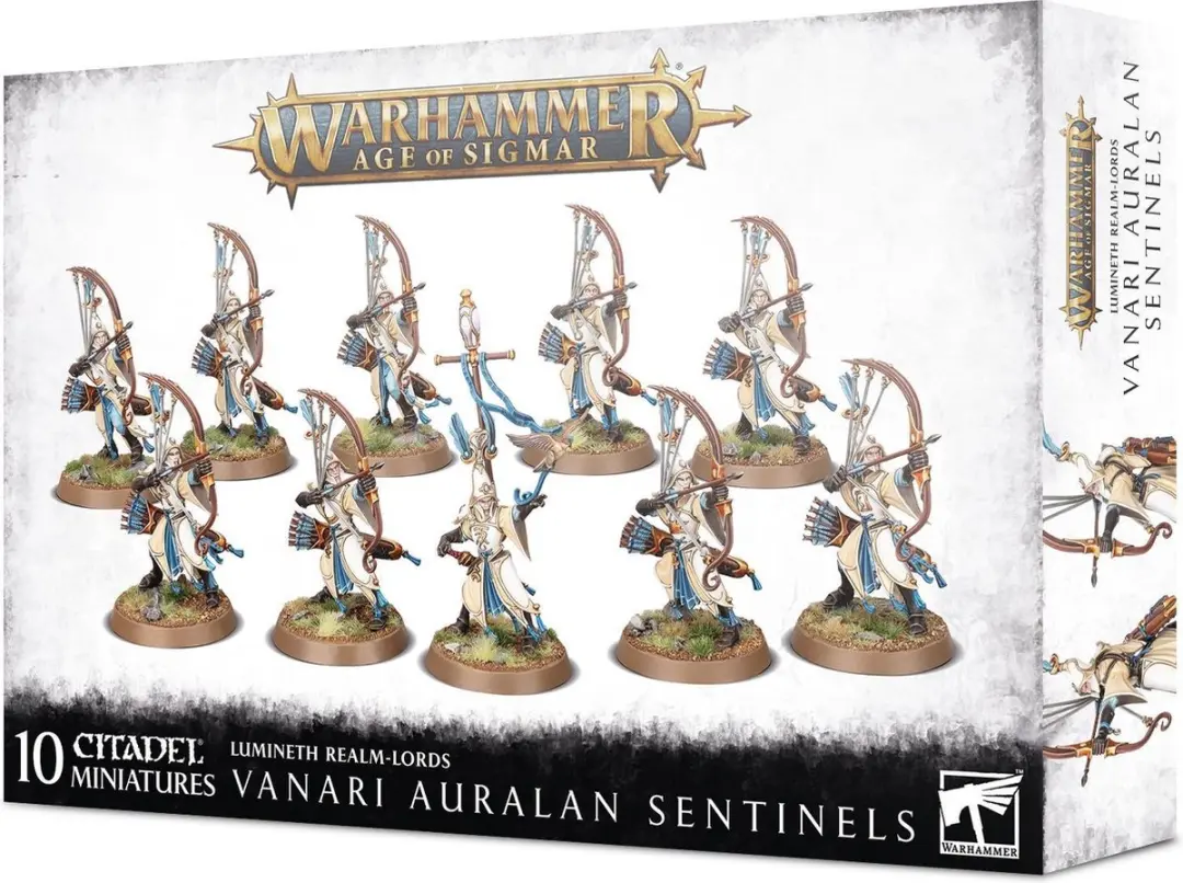 Warhammer Lumineth Vanari Auralan Sentinels 59-delig