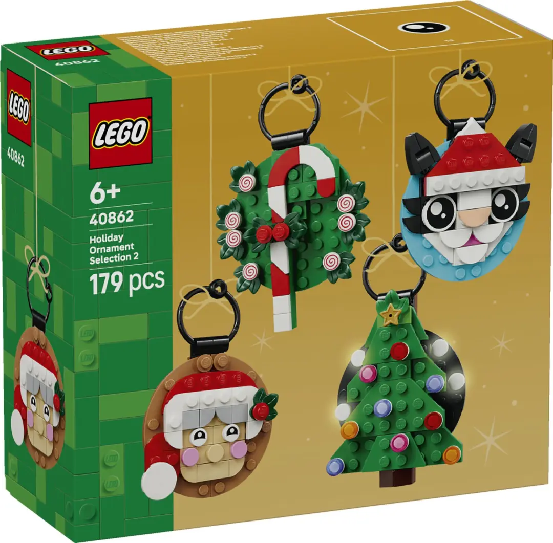LEGO Schattige Kerstversieringen 2 40862 - 179 Stukken - afbeelding 6 van 6