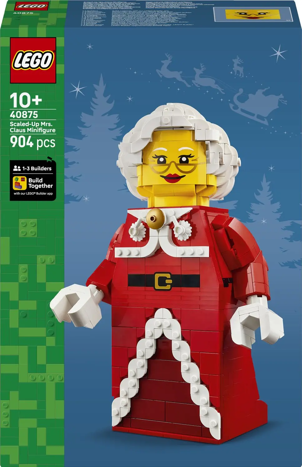 LEGO Grote Minifiguur Kerstvrouw 40875