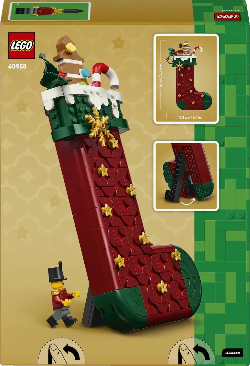 LEGO Kerstsok 40958 - 342 Stukken - Meerkleurig - afbeelding 6 van 6