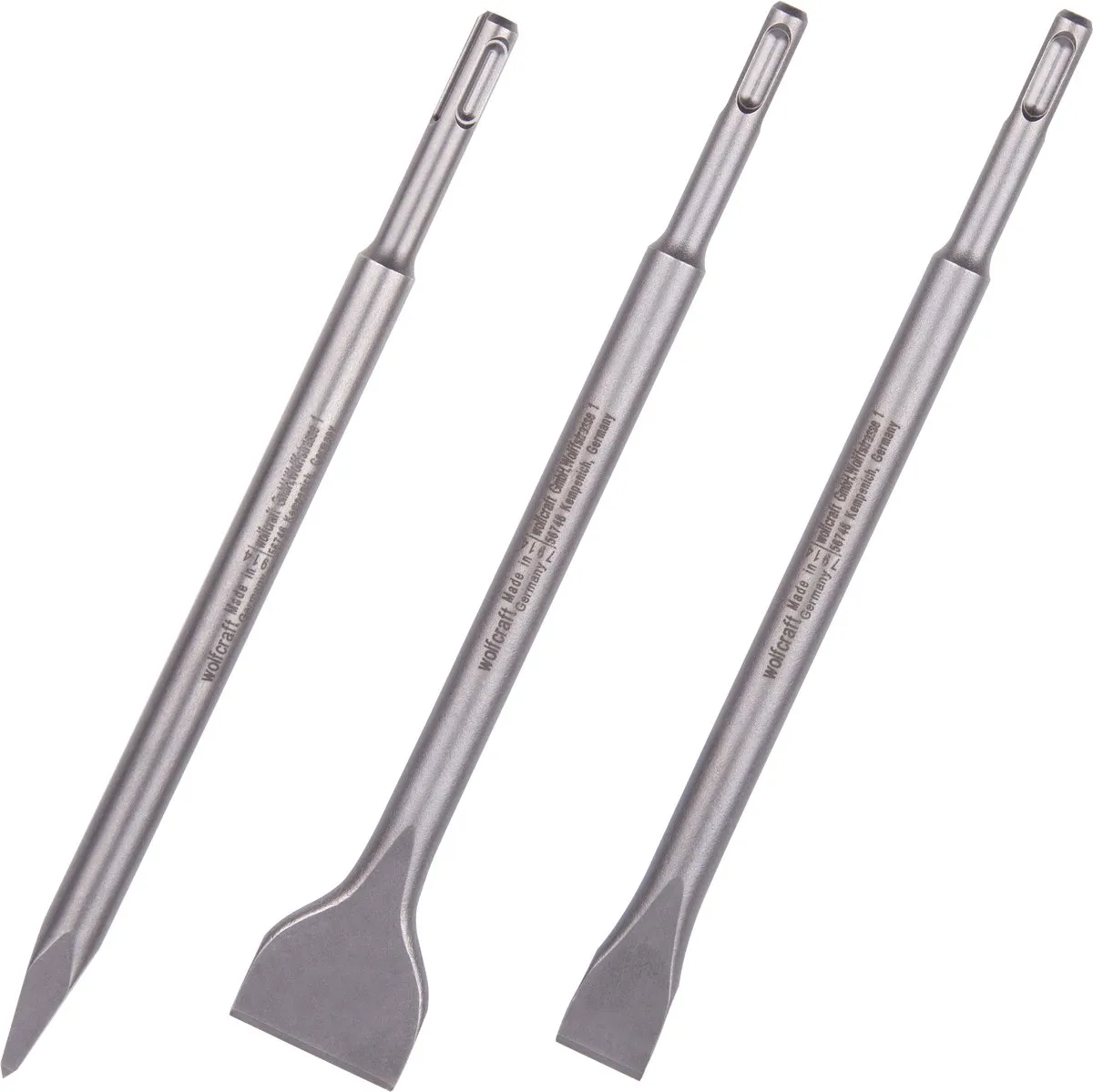 Wolfcraft SDS Plus Beitelset 3-delig 14mm