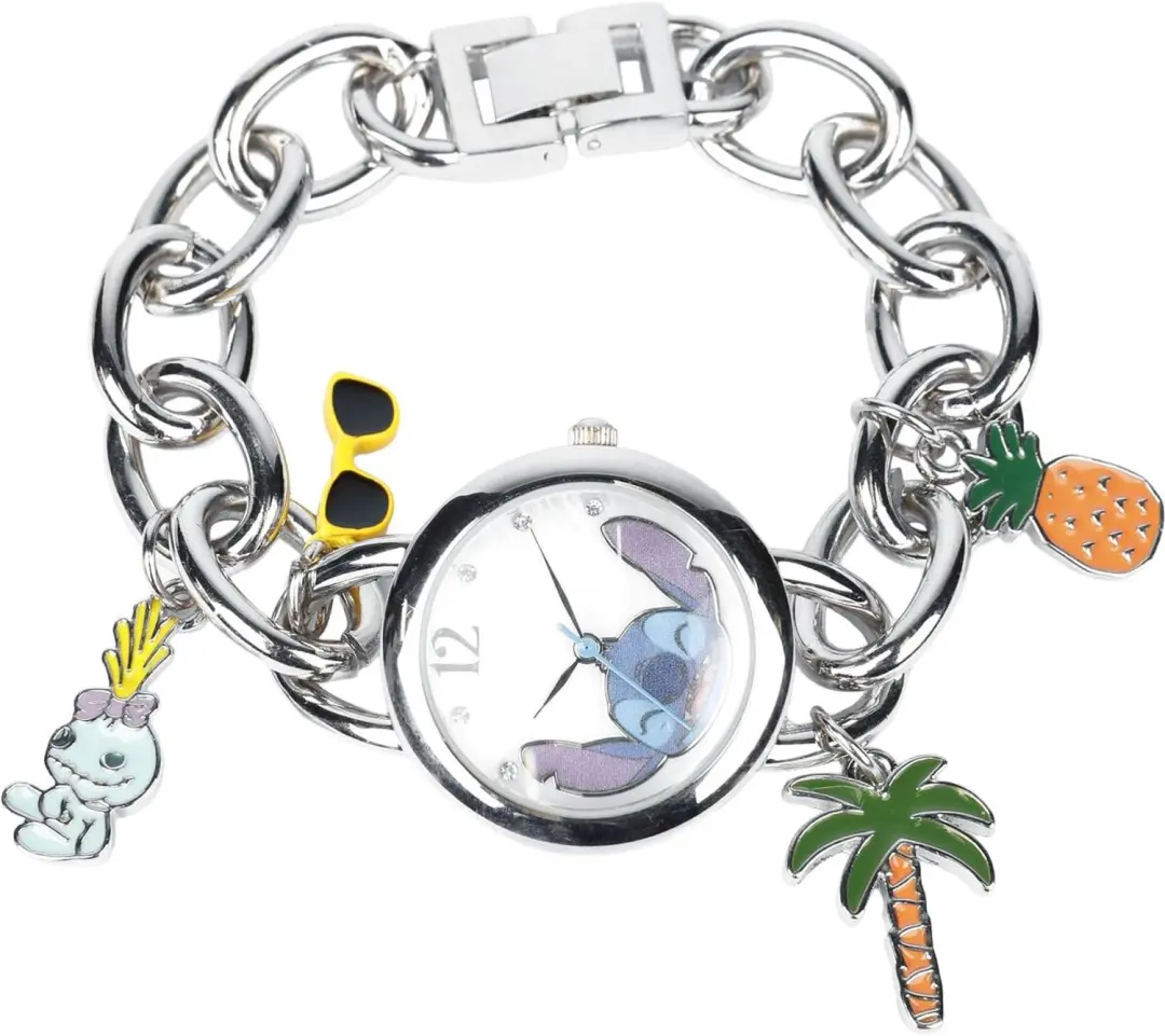 Lilo & Stitch Stitch Charms Unisex Polshorloges