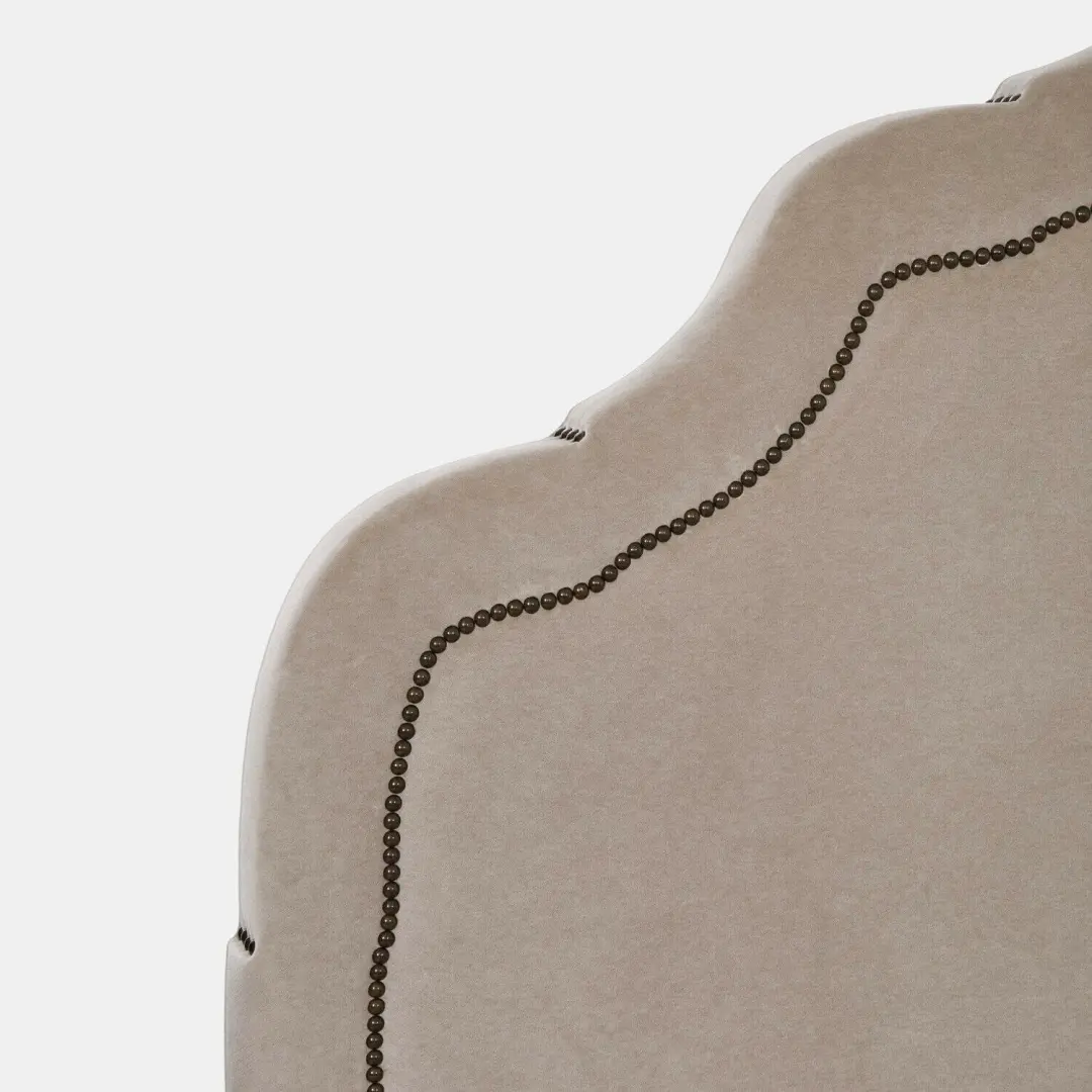 Loberon Bed Valéronde Eenpersoons - 180x200cm - Beige - afbeelding 6 van 6