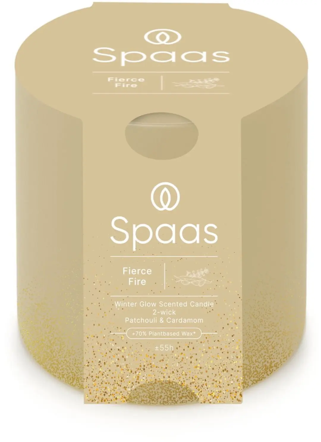 Spaas Geurkaars Fierce Fire