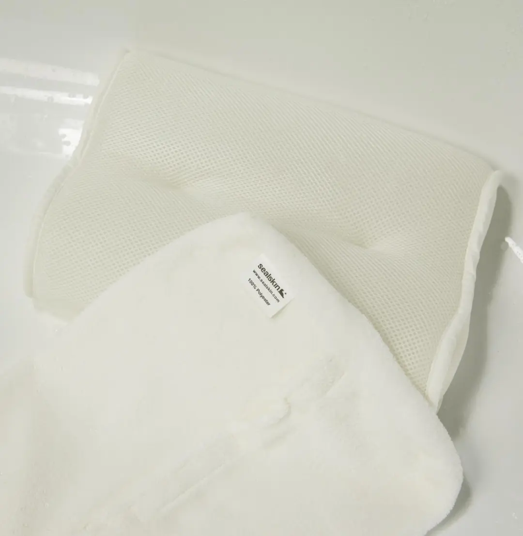 Sealskin Spa Badkussen 28x38cm Wit - afbeelding 5 van 6