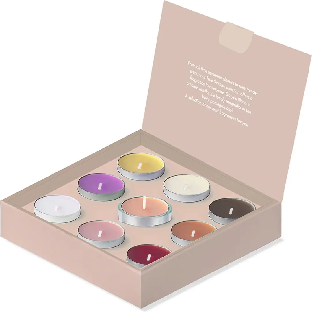 Bolsius Theelichten Giftset - 9 Stuks Roze - afbeelding 3 van 6