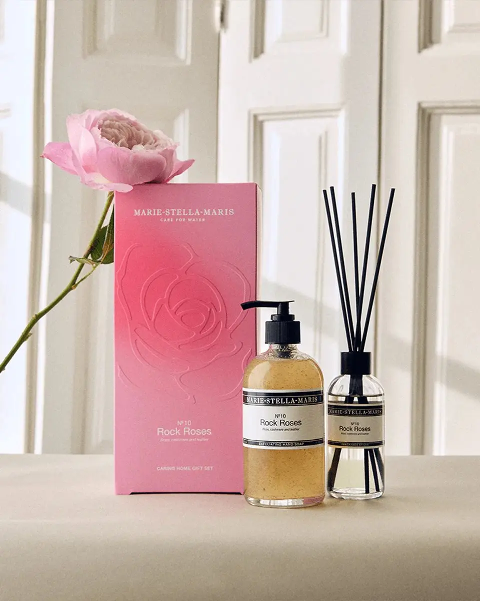 Marie Stella Maris N10 Rock Roses Caring Home Giftset