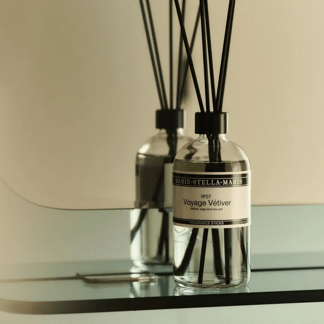 Marie-Stella-Maris Voyage Vétiver Geurstokjes 250ml - afbeelding 3 van 4