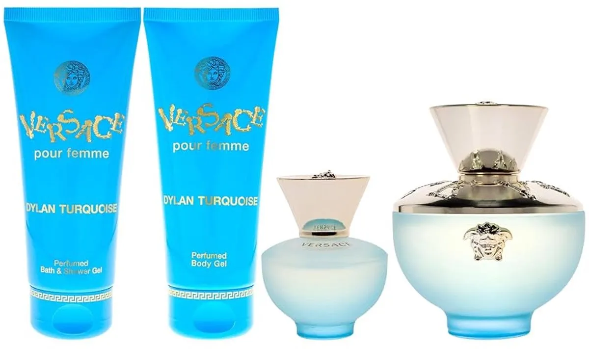 Versace Dylan Turquoise Pour Femme Geschenkset - 305ml
