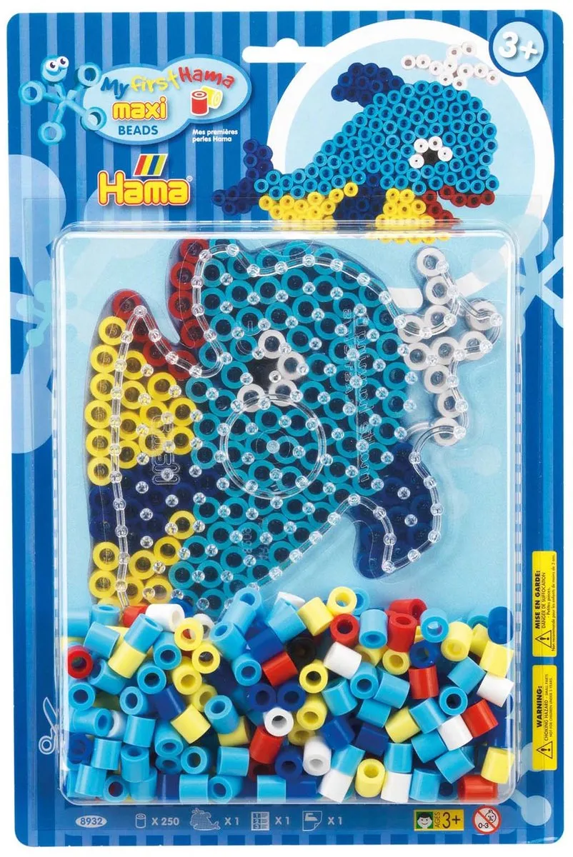 Hama Maxi Strijkkralen Dolfijn