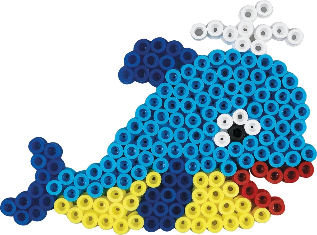 Hama Maxi Strijkkralen Dolfijn - 250 Stuks