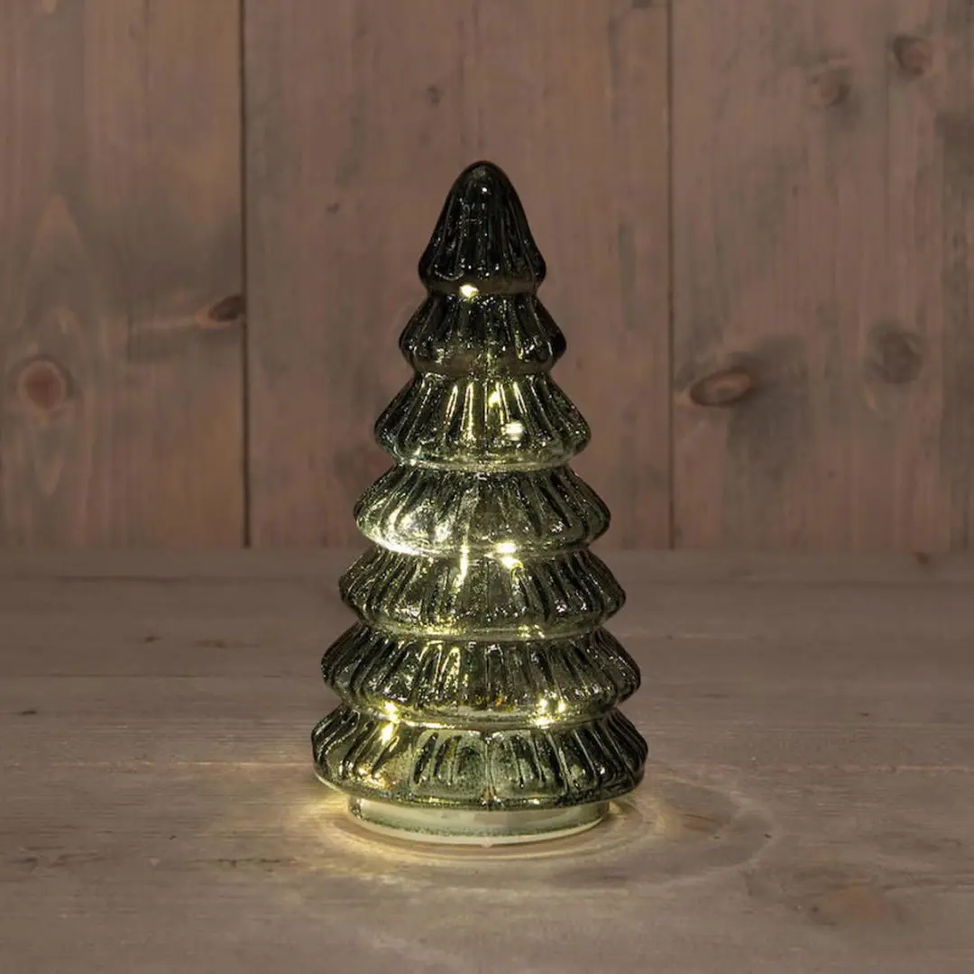 Anna's Collection LED Kerstboompje Groen 18,5x9,5cm - afbeelding 2 van 2