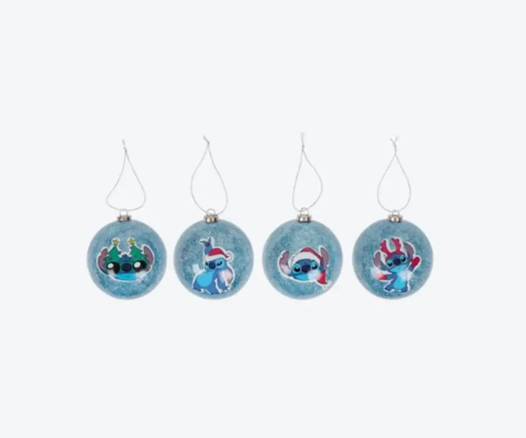 Lilo en Stitch Disney Kerstballen Set