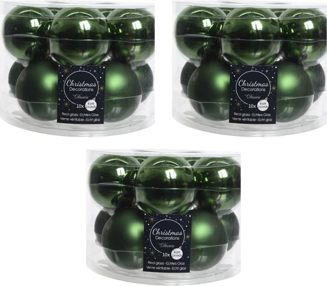 Decoris Kerstballen set