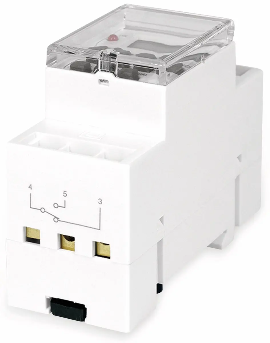 LogiLink ET0010 Tijdschakelklok - DIN-rail - Wit - afbeelding 2 van 6