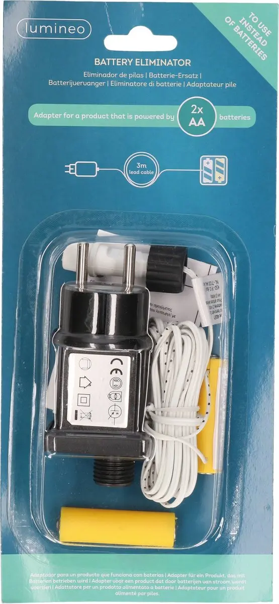 Lumineo Batterijadapter 2x AA