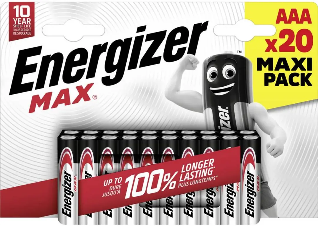 Energizer MAX AAA Batterijen