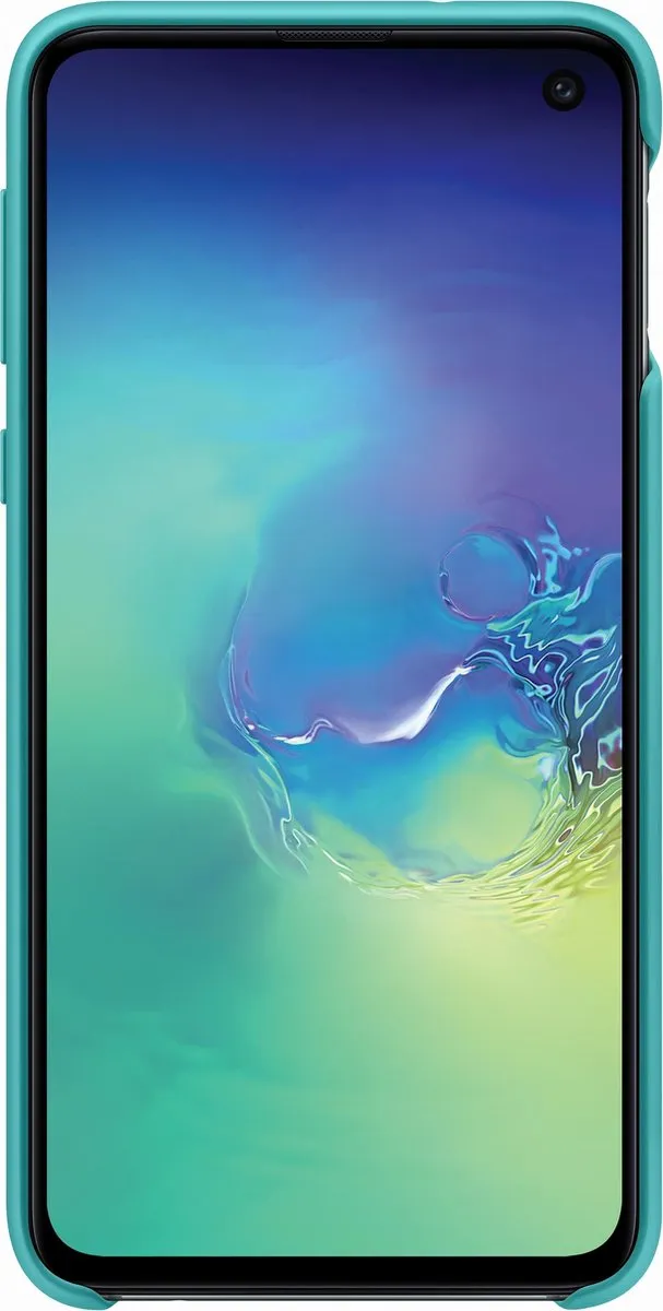 Samsung Silicone Cover Galaxy S10e - Groen - 8801643640330