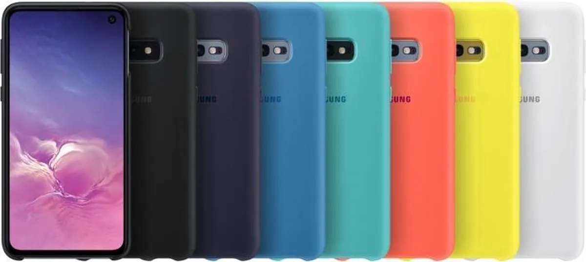 Samsung Silicone Cover Galaxy S10e - Groen - 8801643640330