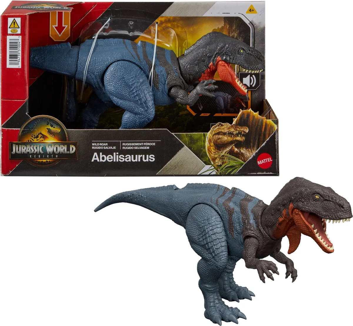 Jurassic World Rebirth Abelisaurus Abelisaurus