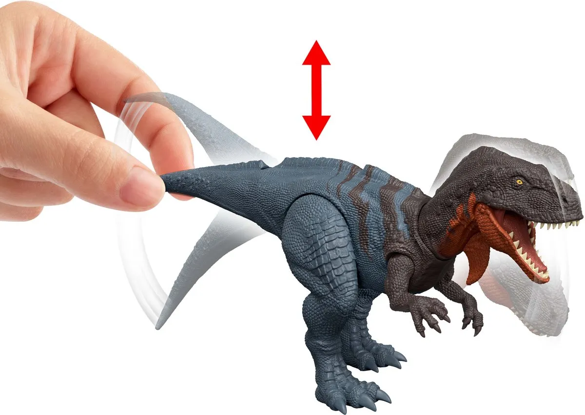 Jurassic World Rebirth Abelisaurus Abelisaurus - Geluid & Bijtaanval - MATTJGB91 - afbeelding 6 van 6