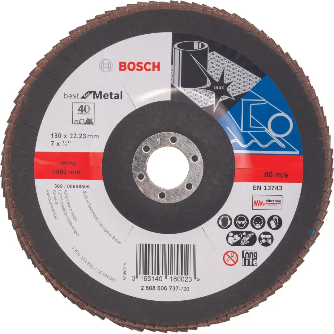Bosch X571 Lamellenschuurschijf 180mm