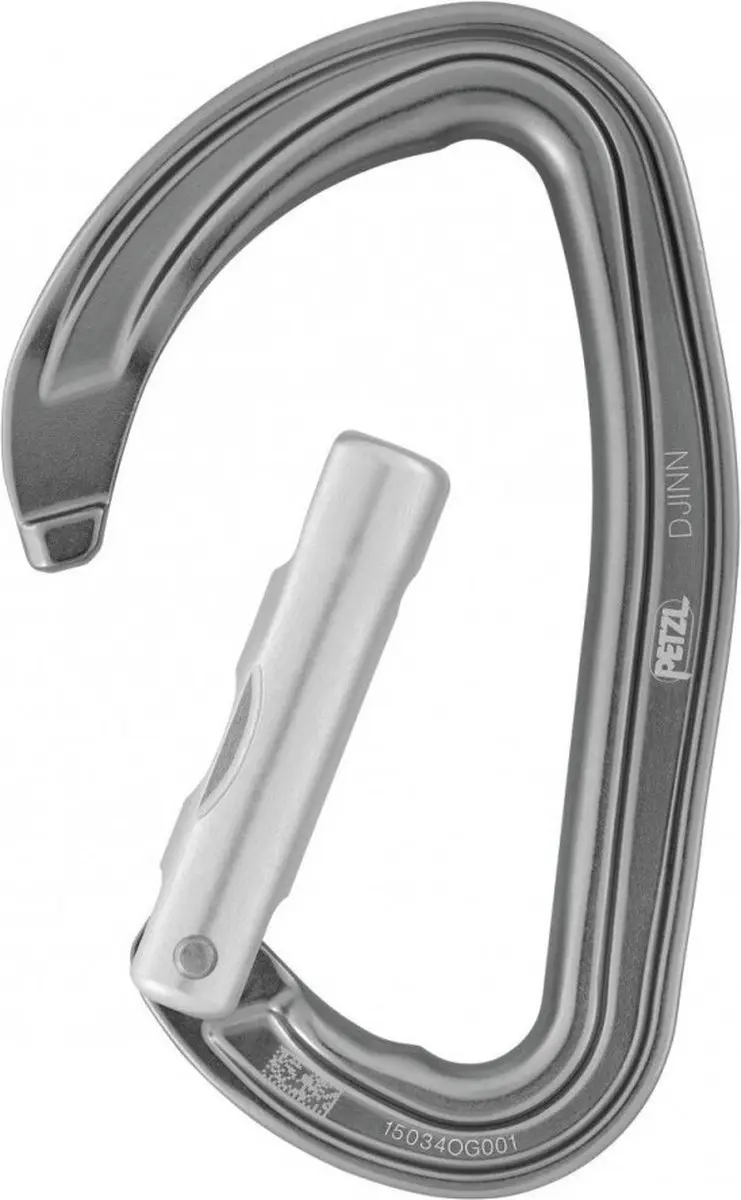 Petzl Djinn Karabijnhaak - Grijs - afbeelding 3 van 6