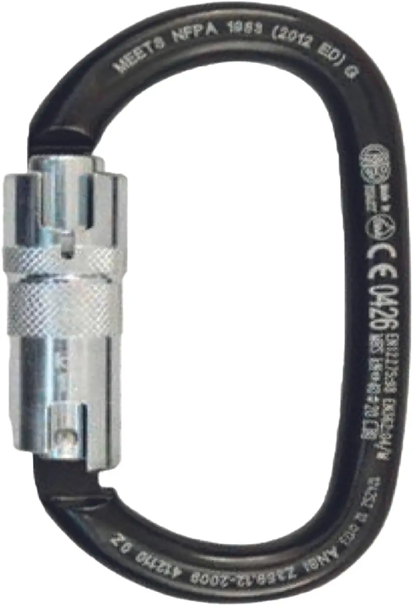 KONG 412YZ Stalen karabijnhaak met Triact Lock
