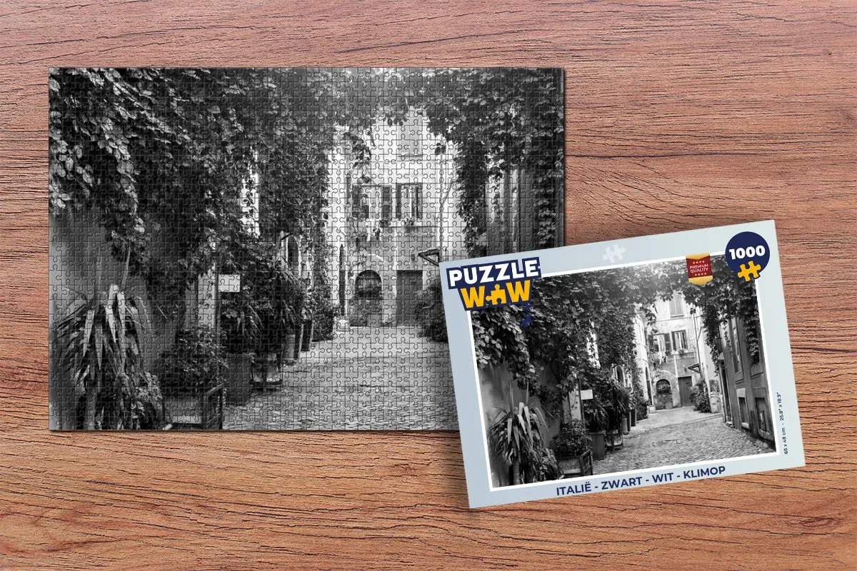PuzzleWow Italië Legpuzzel 1000 Stuks - Multicolor