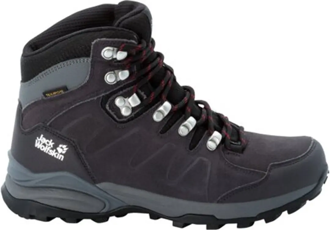 Jack Wolfskin Refugio Texapore MID W Dames Wandelschoenen 40 - dark steel/purple - afbeelding 6 van 6
