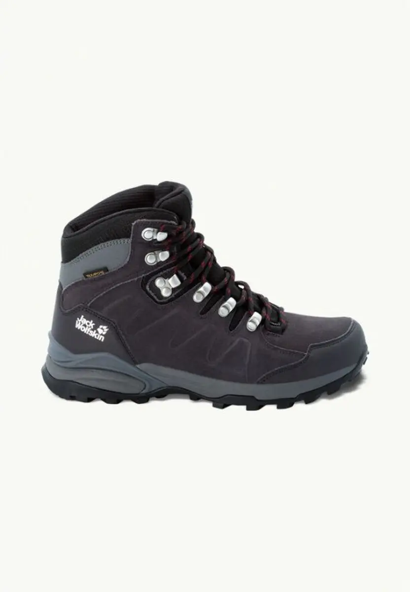 Jack Wolfskin Refugio Texapore MID W Dames Wandelschoenen 40 - dark steel/purple - afbeelding 5 van 6
